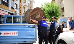 Şehzadeler zabıtasından yol ve kaldırım işgali denetimi