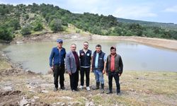 Çiftçinin su kaynağı yeniden hayat buldu