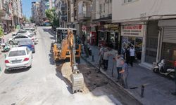 Şehzadeler'de altyapısı tamamlanan sokaklar asfaltlanıyor