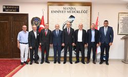 Manisa TSO’dan İl Emniyet Müdürü Adnan Karayel’e Hayırlı Olsun Ziyareti