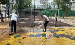 Yunusemre'de çocuk parkları pırıl pırıl oluyor