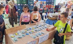 Manisa'da minik eller üretti, "Mini Pazar"da satışa sundu