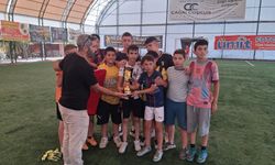 Alaşehir'de Kur'an kursu öğrencileri futbol sahasında buluştu