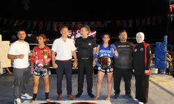 Muaythai şampiyonluk kemerleri Manisa'ya geldi