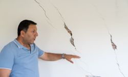 Manisa’da korkutan apartman