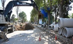 Alaşehir’de taşkınlara karşı 1.2 kilometrelik kolektör hattı