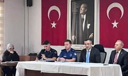 Sarıgöl'de okullardaki güvenlik tedbirleri masaya yatırıldı