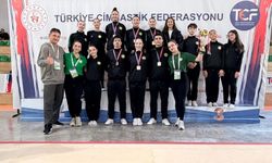 Manisa’dan aerobik cimnastikte gövde gösterisi