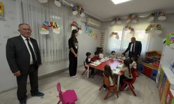 Sarıgöl’de miniklerin eğitim yuvasına ziyaret