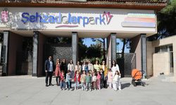 Minik misafirler Şehzadelerpark’ta hem öğrendi hem eğlendi