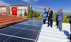 Gördes’in güneşi okula enerji vermeye başladı