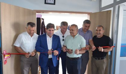 Kursiyerlerin el emeği göz nuru ürünleri sergilendi