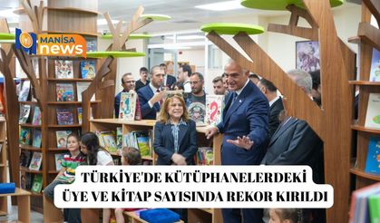Türkiye'de kütüphanelerdeki üye ve kitap sayısında rekor kırıldı