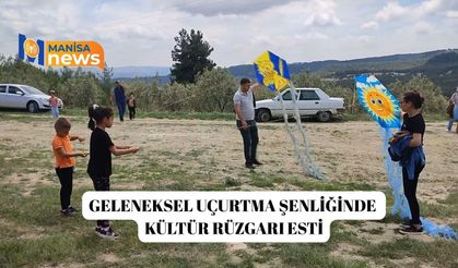 Geleneksel Uçurtma Şenliğinde kültür rüzgarı esti
