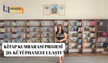 Kitap Kumbarası Projesi 20. kütüphaneye ulaştı