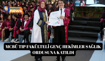 MCBÜ Tıp Fakülteli genç hekimler sağlık ordusuna katıldı