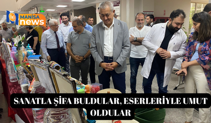 Sanatla şifa buldular, eserleriyle umut oldular