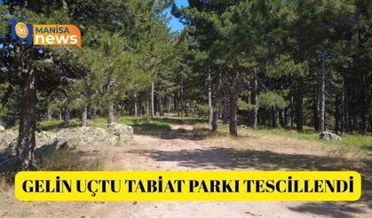 Gelin Uçtu Tabiat Parkı tescillendi