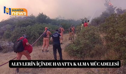 Alevlerin içinde hayatta kalma mücadelesi