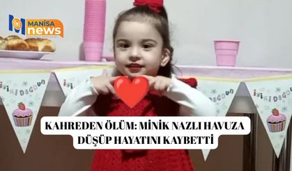 Kahreden ölüm: Minik Nazlı havuza düşüp hayatını kaybetti