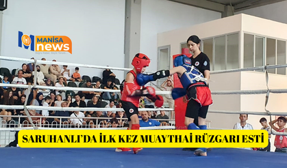 Saruhanlı’da ilk kez Muaythai rüzgarı esti