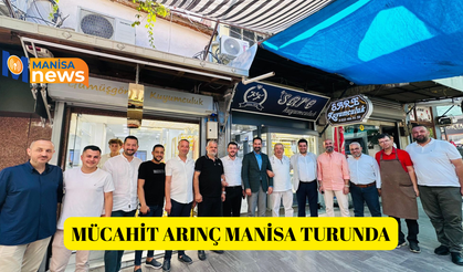 Mücahit Arınç Manisa turunda