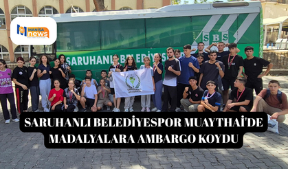 Saruhanlı Belediyespor Muaythai'de madalyalara ambargo koydu