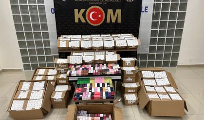 Turgutlu’da kaçak parfüm sevkiyatı polisin dikkatiyle engellendi