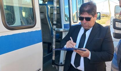 Selendi’de okul servisleri sıkı denetimden geçti