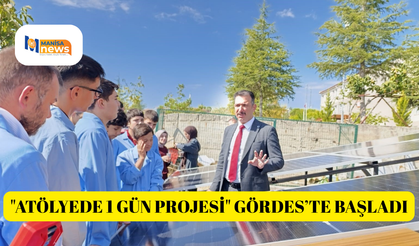 "Atölyede 1 Gün Projesi" Gördes’te başladı