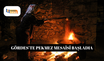 Gördes’te pekmez mesaisi başladı