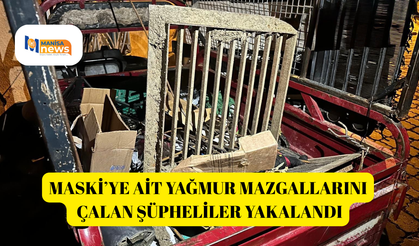 MASKİ’ye ait yağmur mazgallarını çalan şüpheliler yakalandı