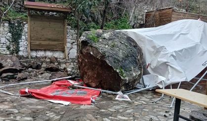 Soma’da meydana gelen heyelan korkuttu