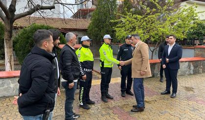 Kaymakam Dalak bayramda görev başındaki kamu personelini unutmadı