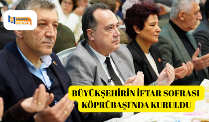 Büyükşehirin iftar sofrası Köprübaşı'nda kuruldu
