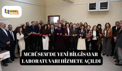 MCBÜSEM’de yeni bilgisayar laboratuvarı hizmete açıldı