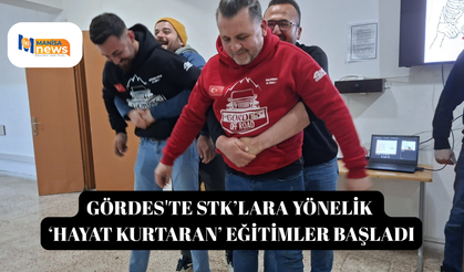 Gördes'te STK’lara yönelik ‘hayat kurtaran’ eğitimler başladı