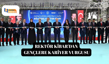 Rektör Kibar'dan gençlere kariyer vurgusu