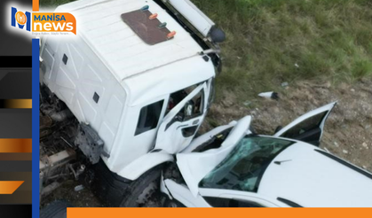 Kamyon ve tankerin karıştığı kazada faciadan dönüldü