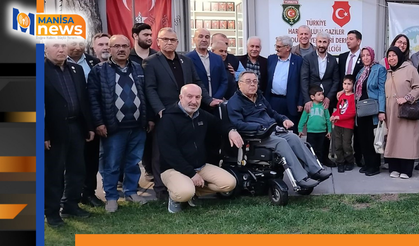 Akhisar'da şehit aileleri ve gazilerden duygu dolu buluşma