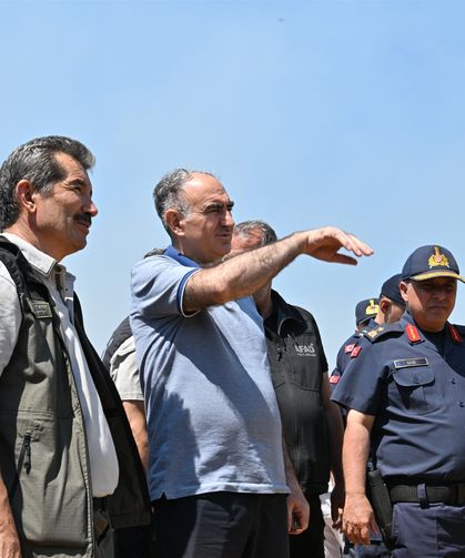 Manisa'daki orman yangınlarıyla yoğun mücadele devam ediyor