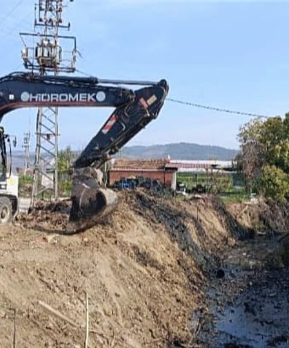 Tarım arazileri taşkınlara karşı korunuyor