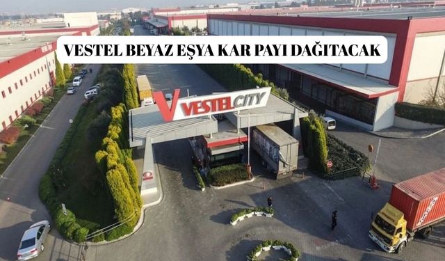 Vestel Beyaz Eşya kar payı dağıtacak