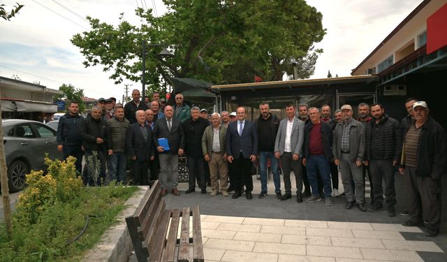 MASKİ kooperatifler ve ziraat odası ile bir araya geldi