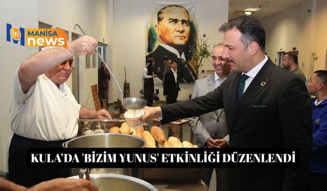 Kula’da 'Bizim Yunus' etkinliği düzenlendi
