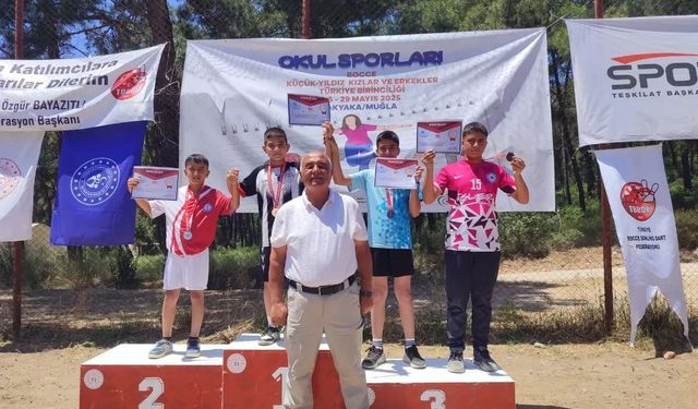 Bocce Türkiye Şampiyonasına Salihli damga vurdu