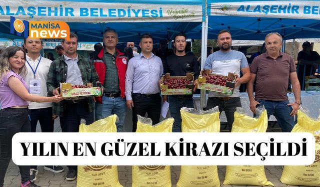 Yılın en güzel kirazı seçildi