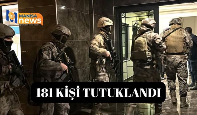 Yerlikaya: "Nitelikli dolandırıcılık şebekelerine yönelik düzenlediğimiz operasyonlarımızda 181 şüpheli tutuklandı