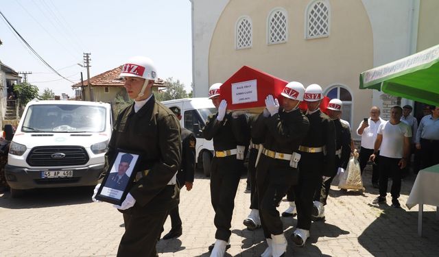 Kıbrıs gazisi Manisa’da törenle toprağa verildi