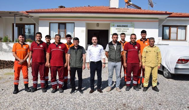 Kaymakam Bütüner orman yangınlarına dikkat çekti